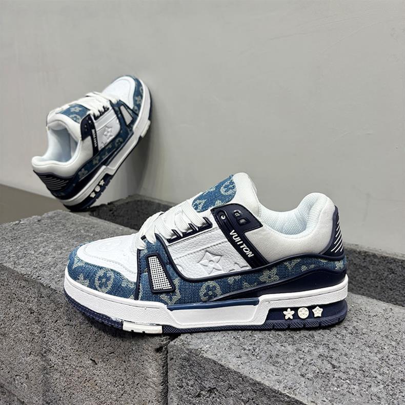 Free shipping designer mesh breathable Hong Kong-style retro casual trendy sports running shoes