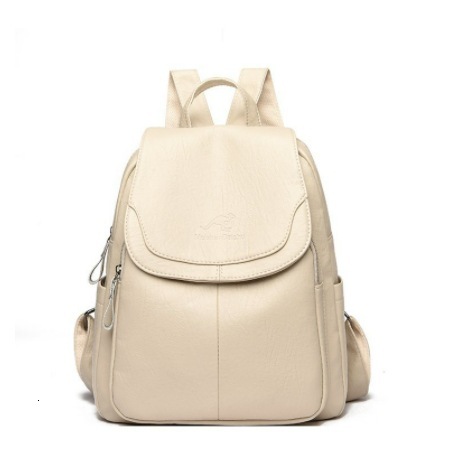 Designer Bag Backpack Cross-border New In Stock Korean Version Trendy Sheepskin Luxury Bag Pattern Colorful Multi-color Women's Backpack Simple S