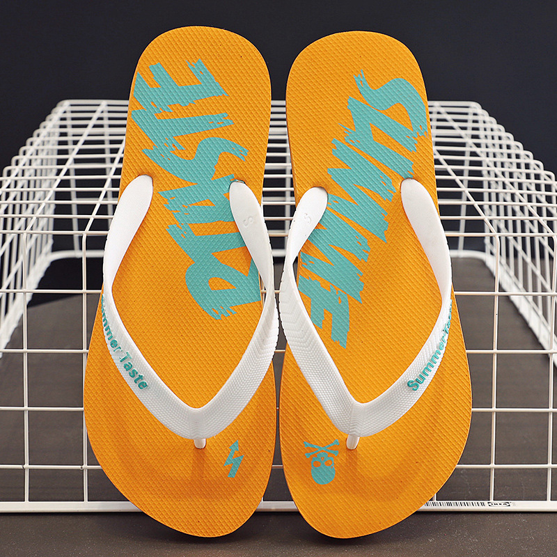 New Summer Men's Flip-Flops Korean Style Trendy Indoor and Outdoor Fashion Beach Sandals ddmymarket