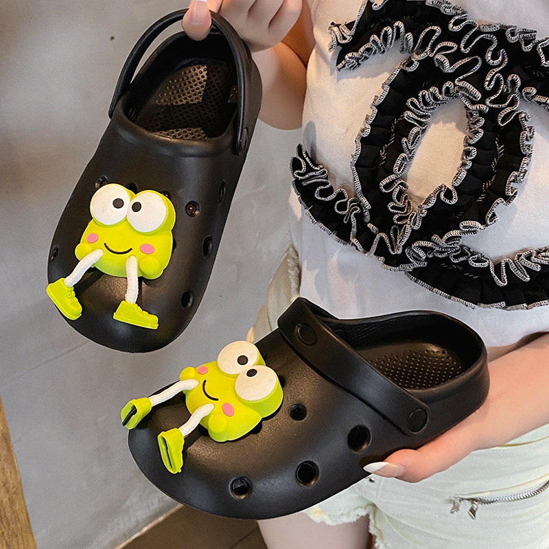 DIY Croc Women, Outdoor Closed-Toe Summer New Thick-Soled Slippers with Stepping Comfort, Beach Sandals for Men ddmymarket