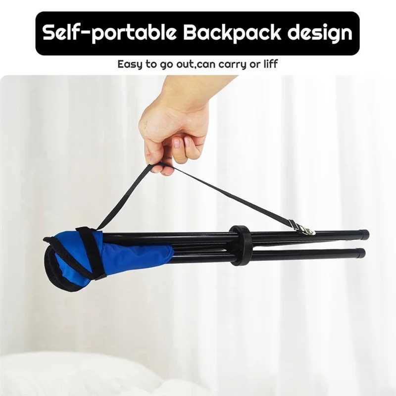 A11EPortable Folding Camping Stool Tripod Seat Folding Camping Chair Outdoor Travel Medium Chair For Picnic Garden Lawn J250930