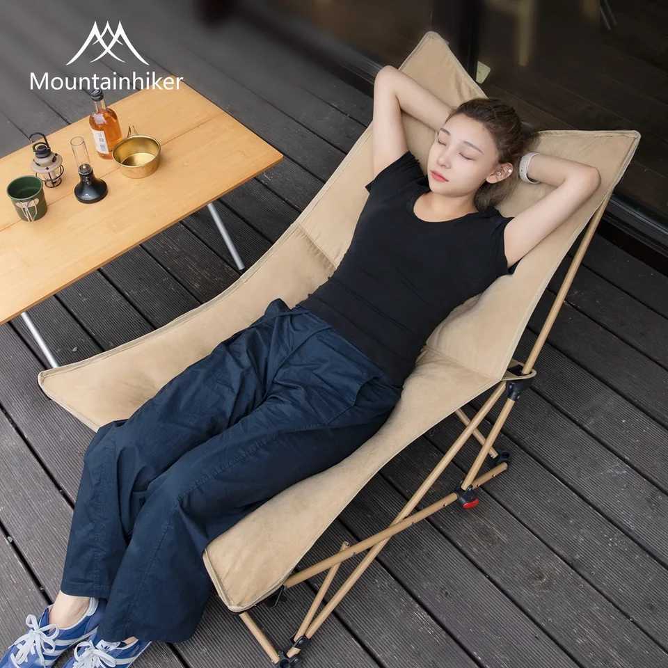 Mountainhiker New Camping photosynthesis Chair High Back Folding Chair Backrest Adjustable Outdoor Leisure Hiking Fishing Picnic J250930