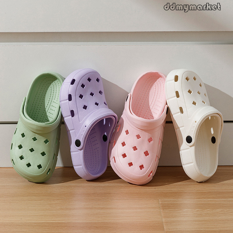 Stepping on Clouds Feeling for Women, Summer Outdoor Thick Sole Non-Slip Beach Closed-Toe Sandals, EVA Hole Shoes ddmymarket