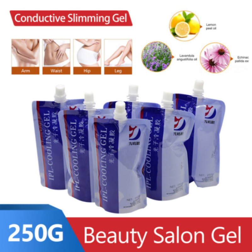 Slimming Elight IPL Laser Cold Gel Skin Rejuvenation HIFU RF Cavitation Gel For All Beauty Machines 250ML 3pcs Lot144