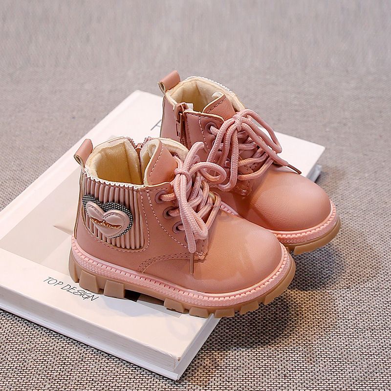 Girl Shoe Spring Fashion Girl Boots Child Shoes Soft Sole Comfort Kidszworld Toddler Winter Boot Daily Princess Kids Ankle Boots Size 21 - 30 K0517
