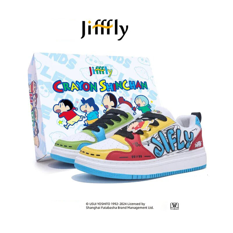 Jifffly Designer Luxury Shoes Crayon Shin-chan Skate Shoes Men's Sports Shoes Women's Casual Sneakers Anti-slip Durable Breathable And Comfo