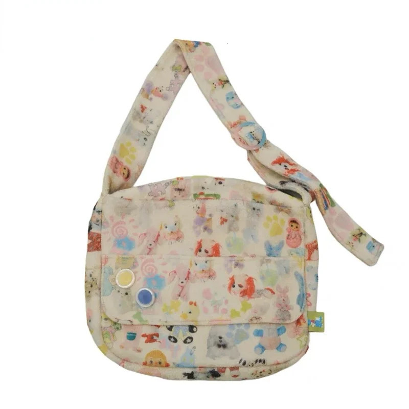 Y2K Shoulder Bag Fashion Korean Sweet Fleece Handbag Pures And Bag Crossbody Bag Women Bag Allmatch Lovely 250930