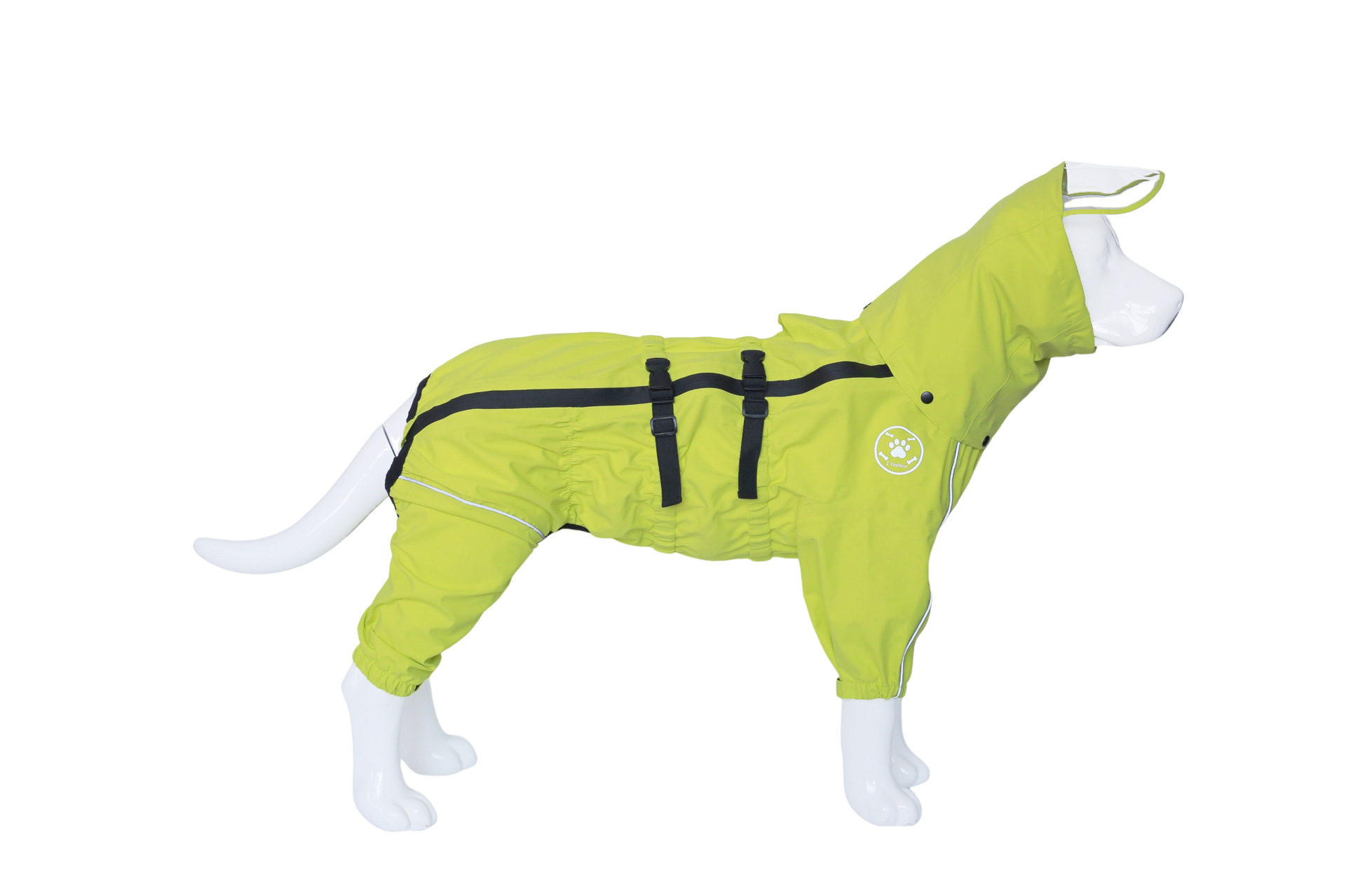 K3119 Cross-border wholesale dog four-legged raincoat large dog waterproof windproof jacket Golden Retriever Alaskan pet outdoor raincoat