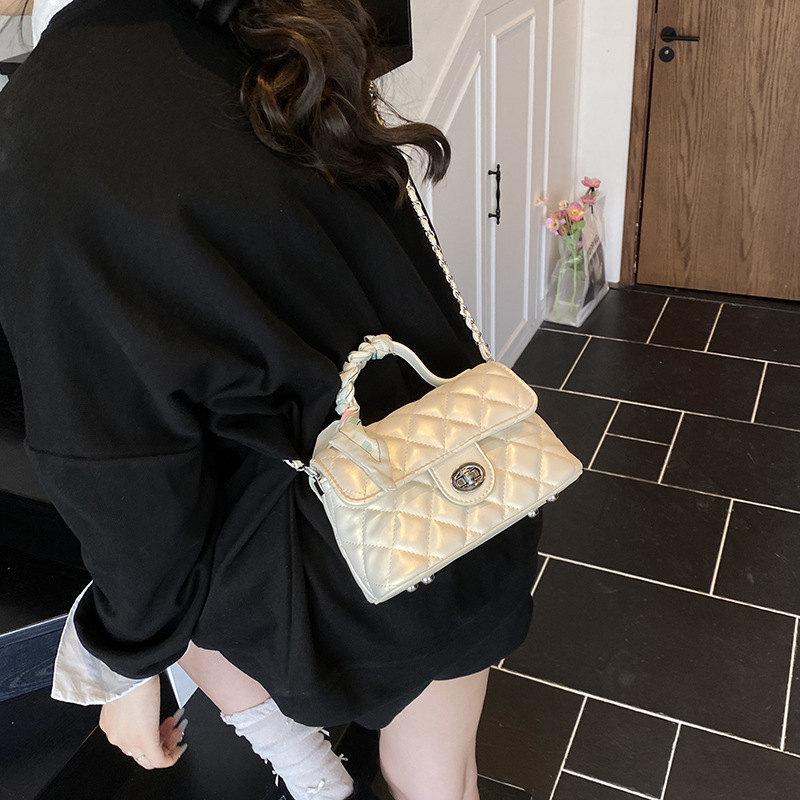 Luxury Brand Designer Bag High-Quality Texture Small Bag For Women 2025 New Summer Versatile Crossbody Bag Fashion Handbag Embroidered Small Square Ba