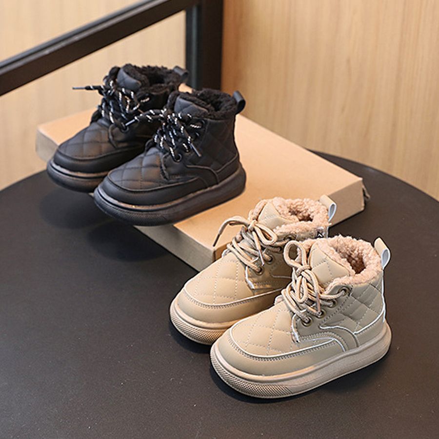 Kids Snow Boots for Boys Girls High Quality Winter Plus Plush Warm Waterproof Kidszworld Children Cotton Sport Shoes Sneakers Baby Ankle Snow Boots 21