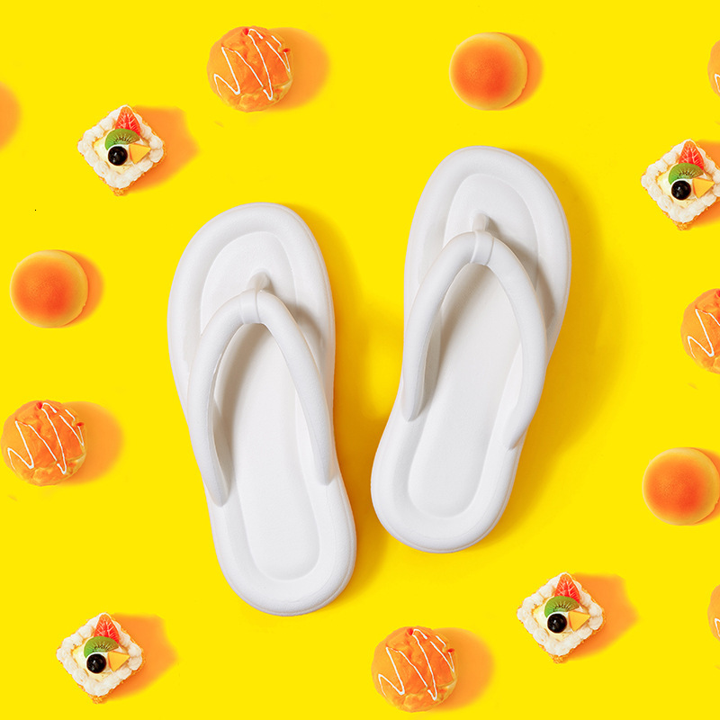 New Candy Color Flip-Flops for Women, Summer Outdoor Toe-Post Sandals, Home Non-Slip Soft Sole Couples Men's Casual ddmymarket