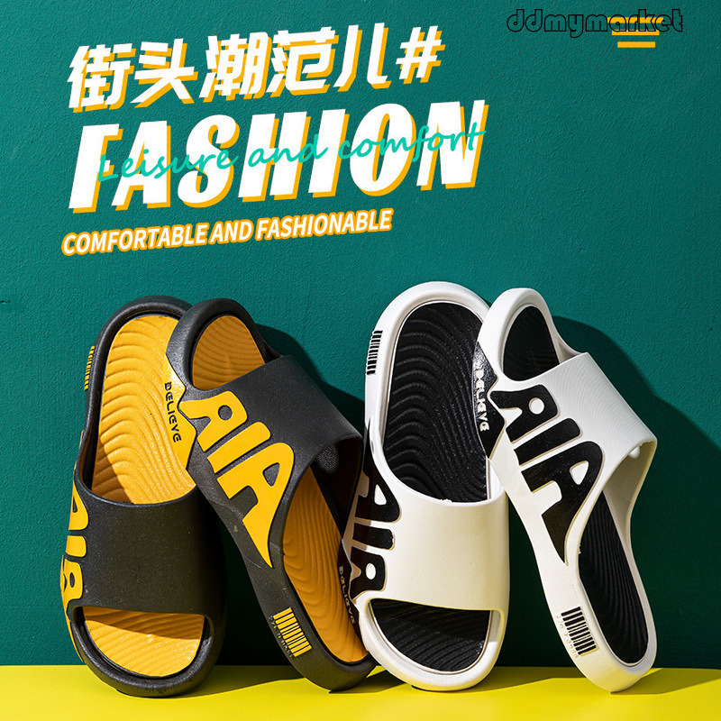 Men's Sandals Outdoor Wear Home Soft Sole Odor-Resistant Large Size Slippers Summer Durable Non-Slip ddmymarket