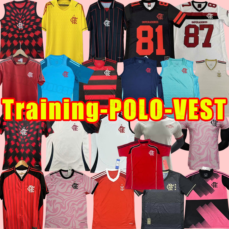 CR Flamengo soccer jerseys player version Flamenco 25 26 David Luiz DIEGO E.RIBEIRO GABI away football shirts 2025 2026 PEDRO DE ARRASCAETA MEN Goalkeeper POLO VEST