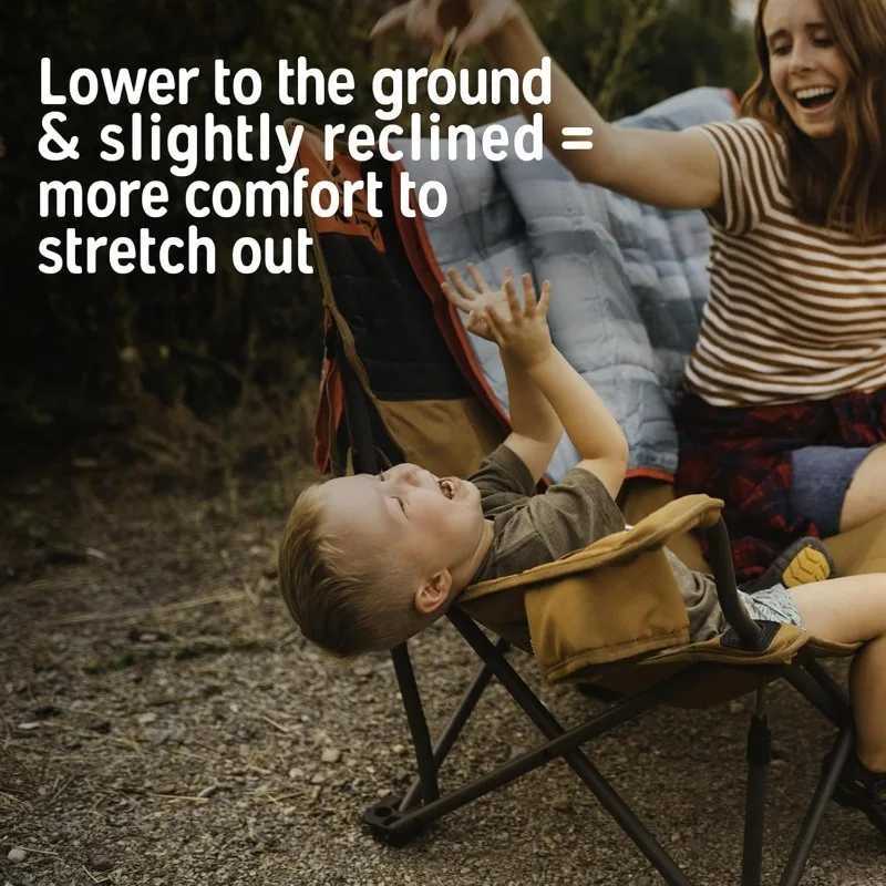 Low Loveseat Double 2 Person Camping Chair Two Person Foldable Seat for Festivals Concerts Tailgates Beach Days Low S J250930