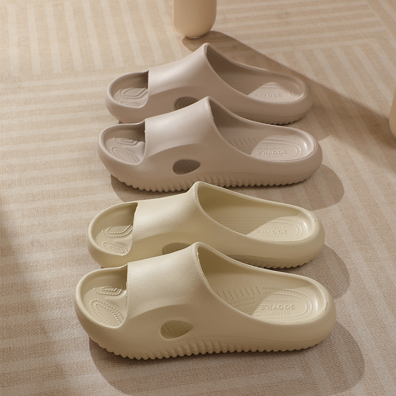 New Home Comfortable Slippers Women, Summer Outdoor Wear, Soft Sole, Non-Slip, Household Bathroom Thick Sole EVA Sandals for Men ddmymarket