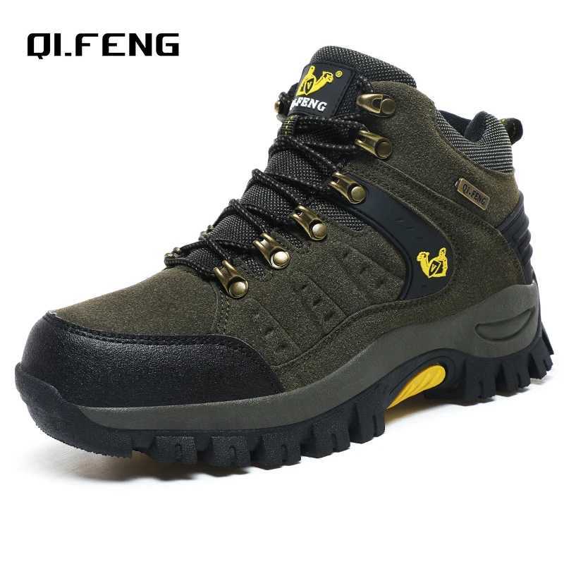 Trendy Classic Men Ankle Boots Wear Resisting Hiking Shoes Cow Suede Men Boot Comfortable Walking Sneaker For Man Tactical Shoes Z250930