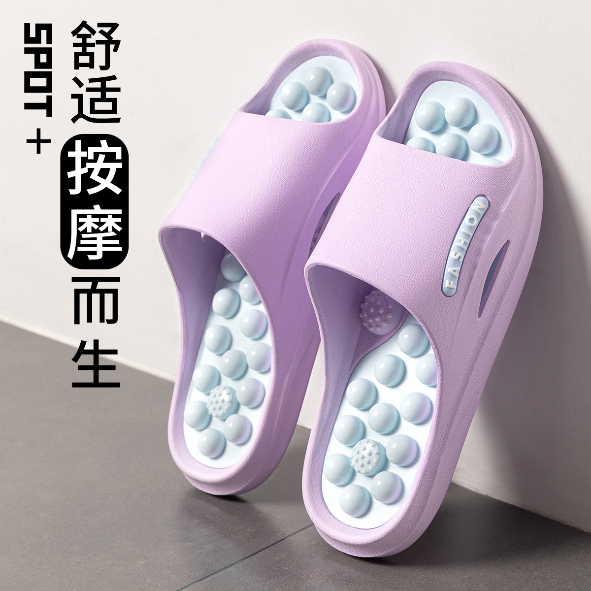 Massage Women 2025 New Model Home Indoor Non-Slip Health Acupressure Foot Acupoint Cooling Slippers for Men Summer ddmymarket