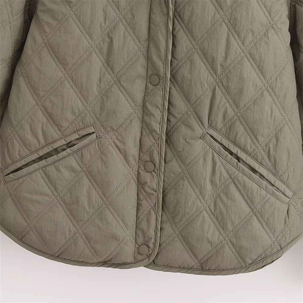 2024 AutumnWinter Product Fashion Casual Womens Round Neck Loose Long Sleeve Hooded Jacket Top 250930