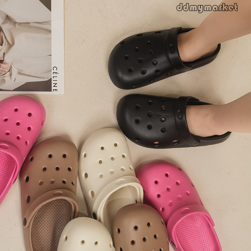 Women's Summer Trendy 2025 New Outdoor Soft Sole Beach Closed-Toe Sandals and Half Slippers ddmymarket