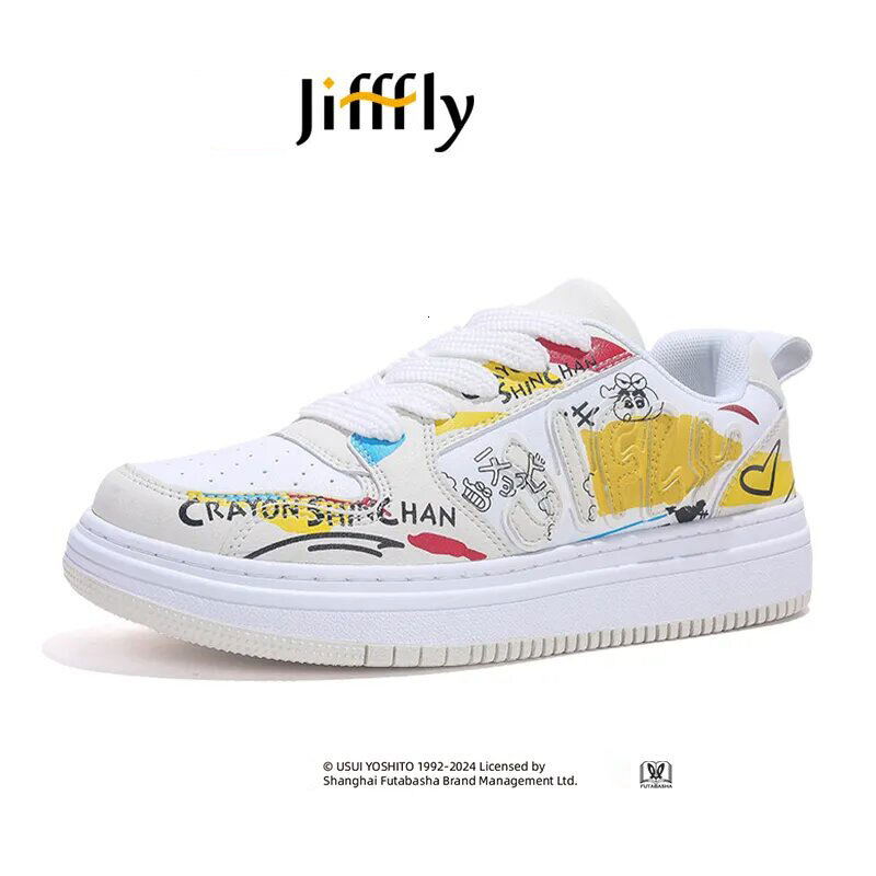 Jifffly Designer Luxury Shoes Crayon Shin-chan Skate Shoes Men's Sports Shoes Women's Casual Sneakers Anti-slip Durable Breathable And Comfo