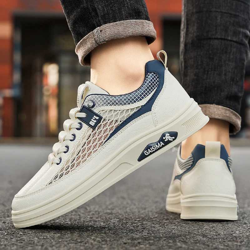 Summer Mesh Breathable Casual Shoes Board Shoes Hollowed Out Casual Shoes Mens Shoes Hollow Out Breathable Base Versatile Z250930
