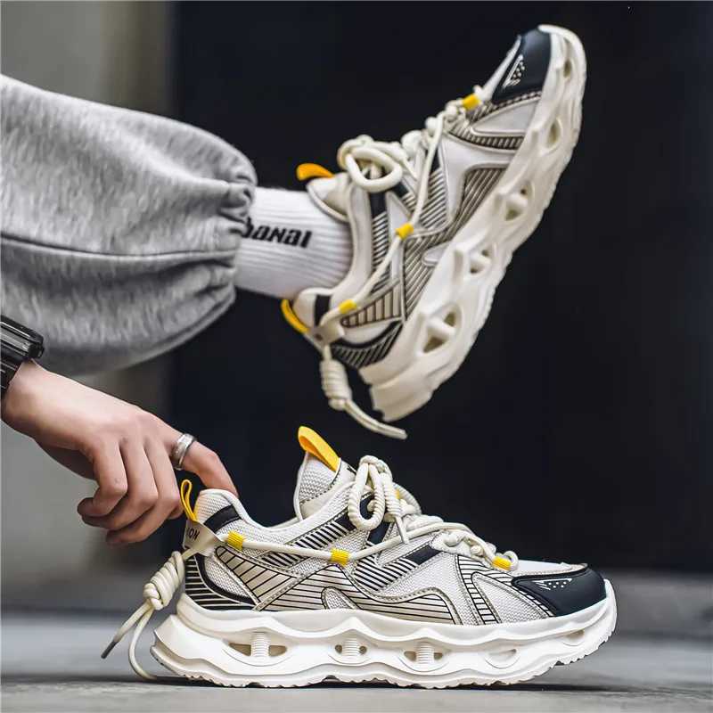 Casual sports shoes fashion mens new four season comfortable outdoor breathable height increasing fashion casual sports shoes Z250930
