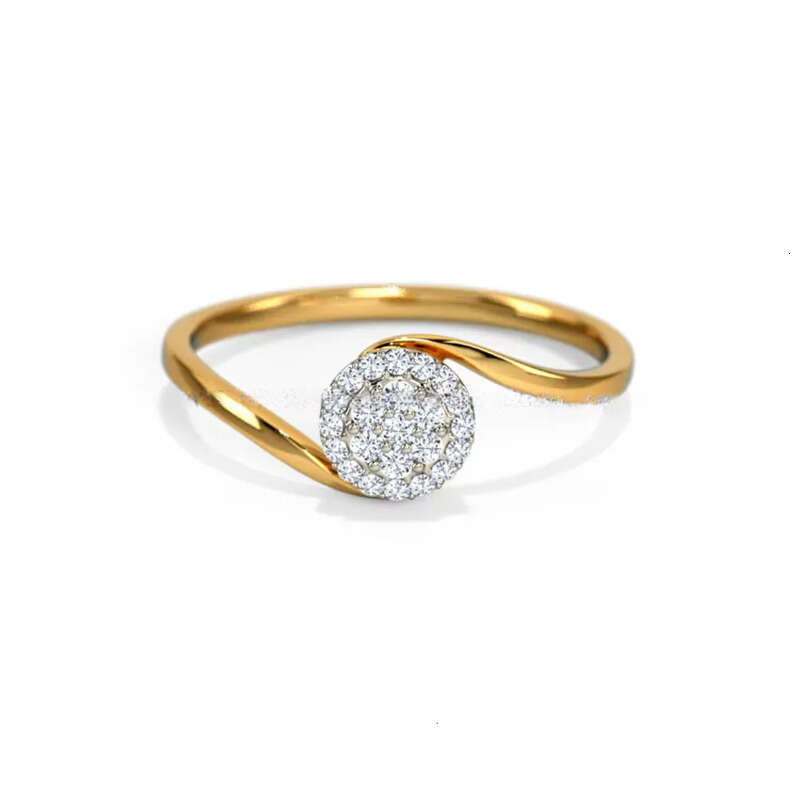 Fully Moissanite Dia Wedding Fine Jewelry Sterling Sier Womens Engagement Ring for Weding