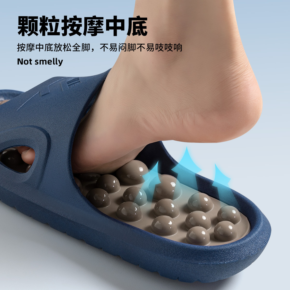 Massage Women 2025 New Model Home Indoor Non-Slip Health Acupressure Foot Acupoint Cooling Slippers for Men Summer ddmymarket