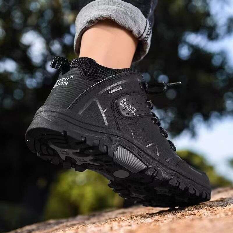 Men's 2025 Spring New Labor Protection Sports Hiking Waterproof Non-slip Wear-resistant Outdoor Low-top Casual Shoes for Men f2 47