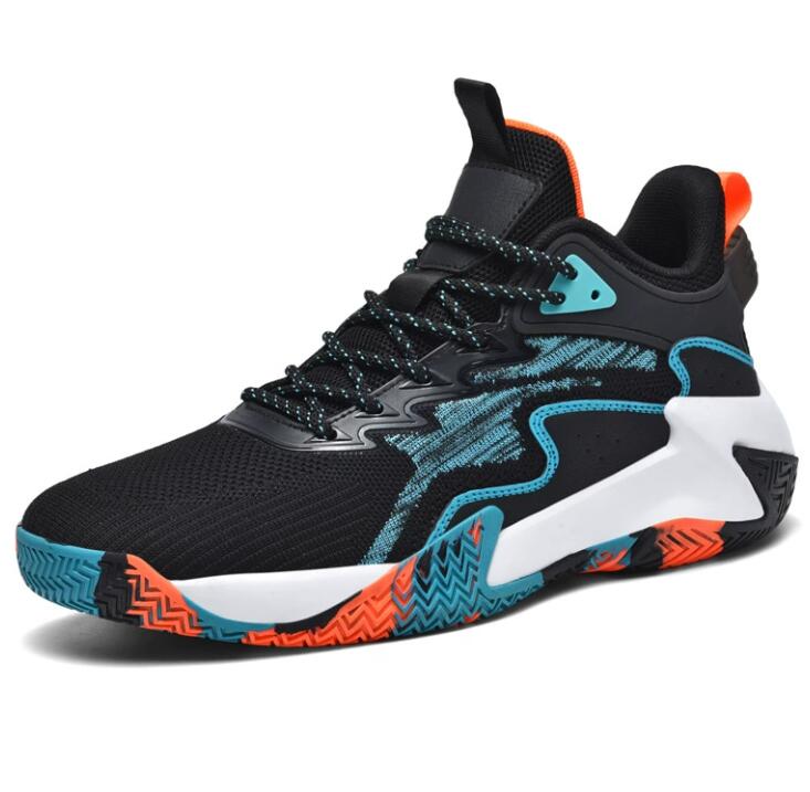 Professional practical basketball shoes new mesh breathable sports shoes ultra light soft sole shock-absorbing running shoes anti slip boots Z 10.2-8
