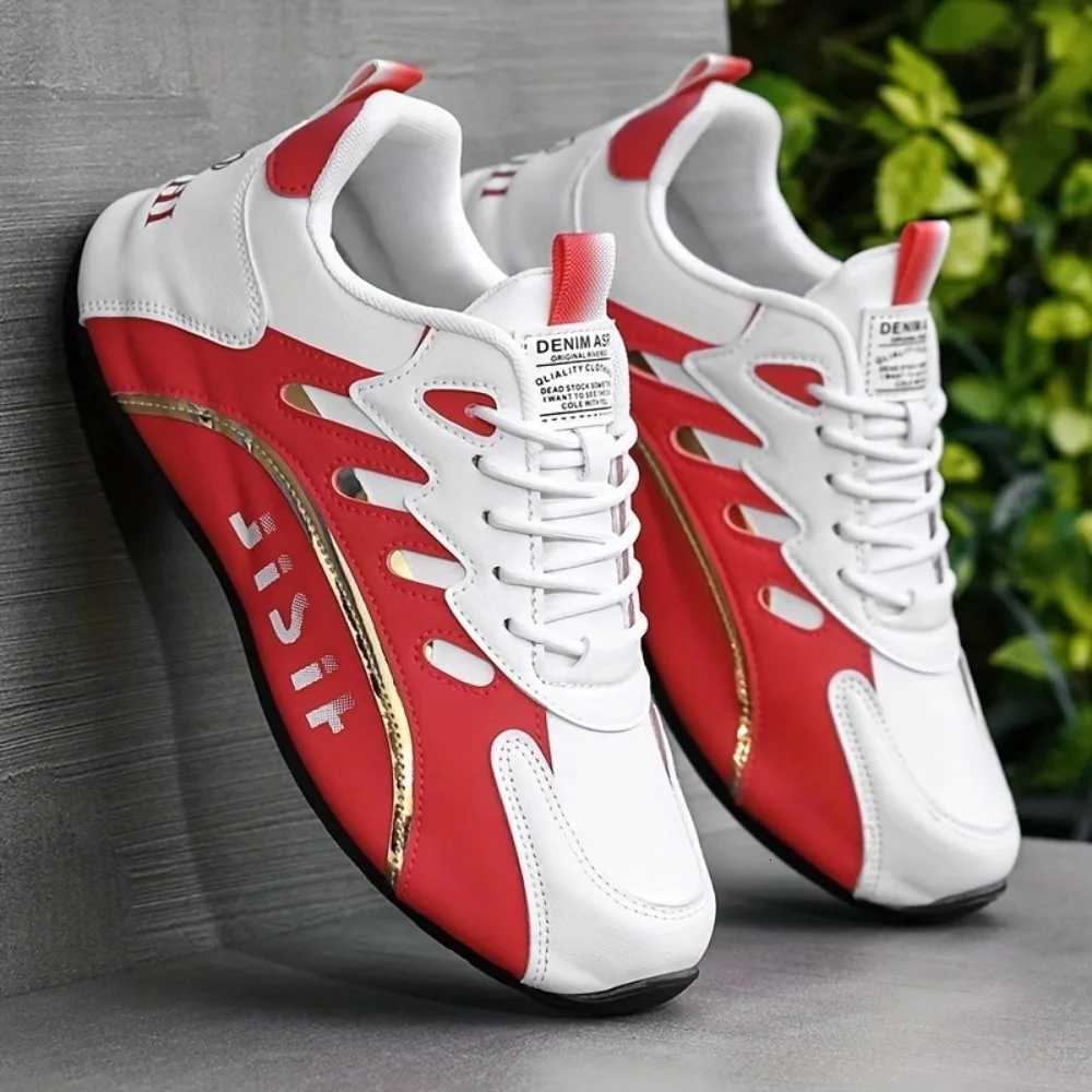 Luxury Mens Sneakers High Quality Leather Casual Shoes for Men Fashion Allmatch Sport Shoes Platform Comfor Men Running Shoes Z250930