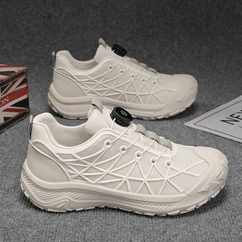 Low cut casual sports shoes versatile thick soled student sneakers mens shoes Z250930