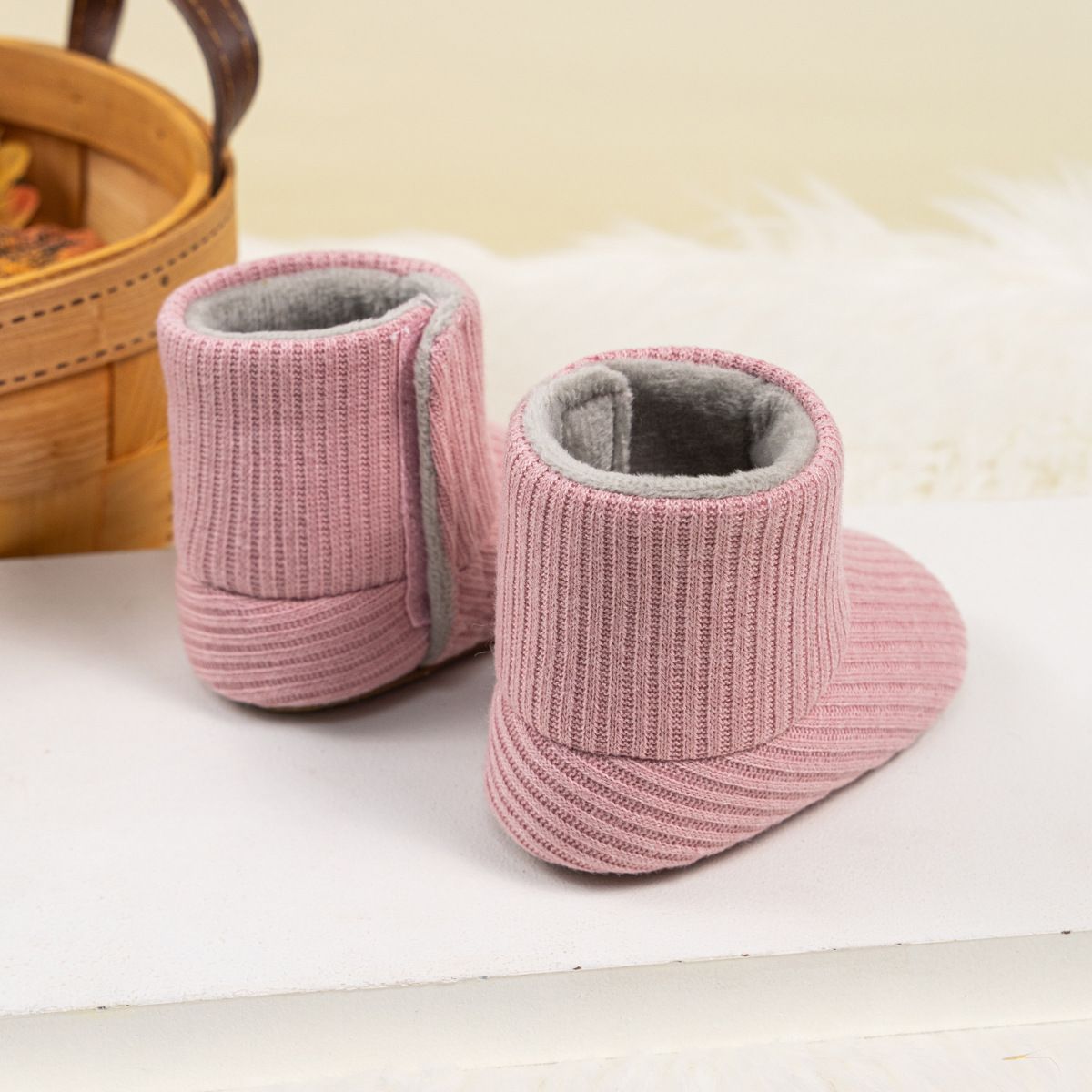 Baby Ankle covered Boots Warm Lining Winter Infant Kidszworld Baby Boys Girls Soft Sole Warm Prewalker Newborn Boots 3-Colors 0-18M Months K0020