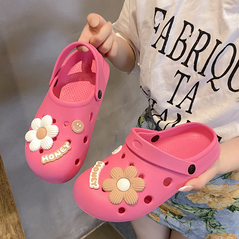 Floral EVA Clogs Men 2025 New Beach Non-Slip Soft Sole Closed-Toe Slippers for Women Summer Outdoor Wear ddmymarket