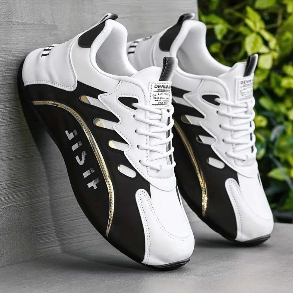 Luxury Mens Sneakers High Quality Leather Casual Shoes for Men Fashion Allmatch Sport Shoes Platform Comfor Men Running Shoes Z250930