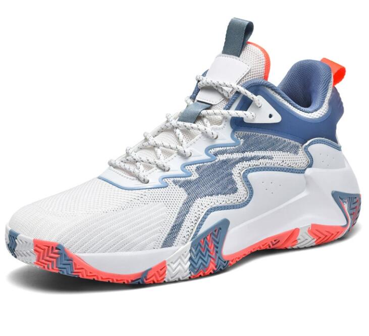 Professional practical basketball shoes new mesh breathable sports shoes ultra light soft sole shock-absorbing running shoes anti slip boots Z 10.2-8