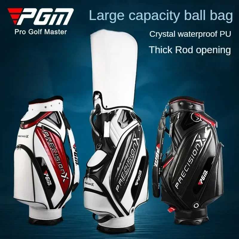 PGM Golf Bag Mens Club Bag PU Waterproof Standard Bags Large Capacity Golf Bag QB034 J250930