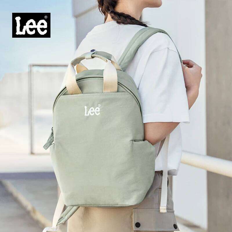 LEE Lightweight Casual Travel Daypack Women Simple Waterproof Commuting Laptop Backpack Lady Student College School Bag Bookbag