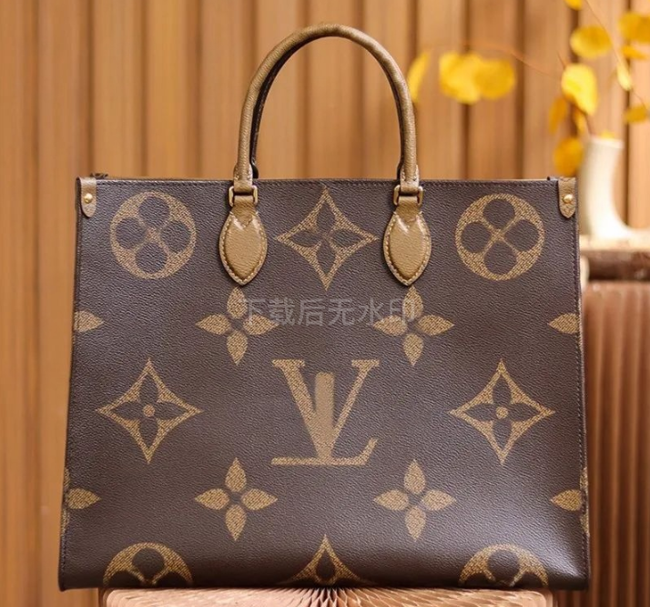 New must have Top quality designer handbag onthego Womens crossbody shoulder bag mirror quality Luxury high capacity shopping bag leather bag travel Tote wallet 23a