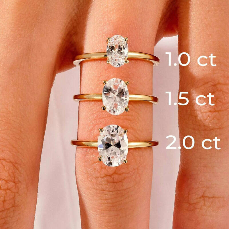 Personalized Boutique Fashion Jewelry Couple S Pure Silver VVs1 Inlaid with Sandstone Wedding Engagement Rings