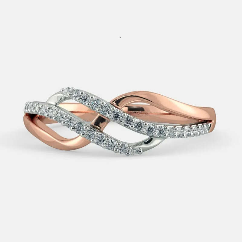 Fully Moissanite Dia Wedding Fine Jewelry Sterling Sier Womens Engagement Ring for Weding