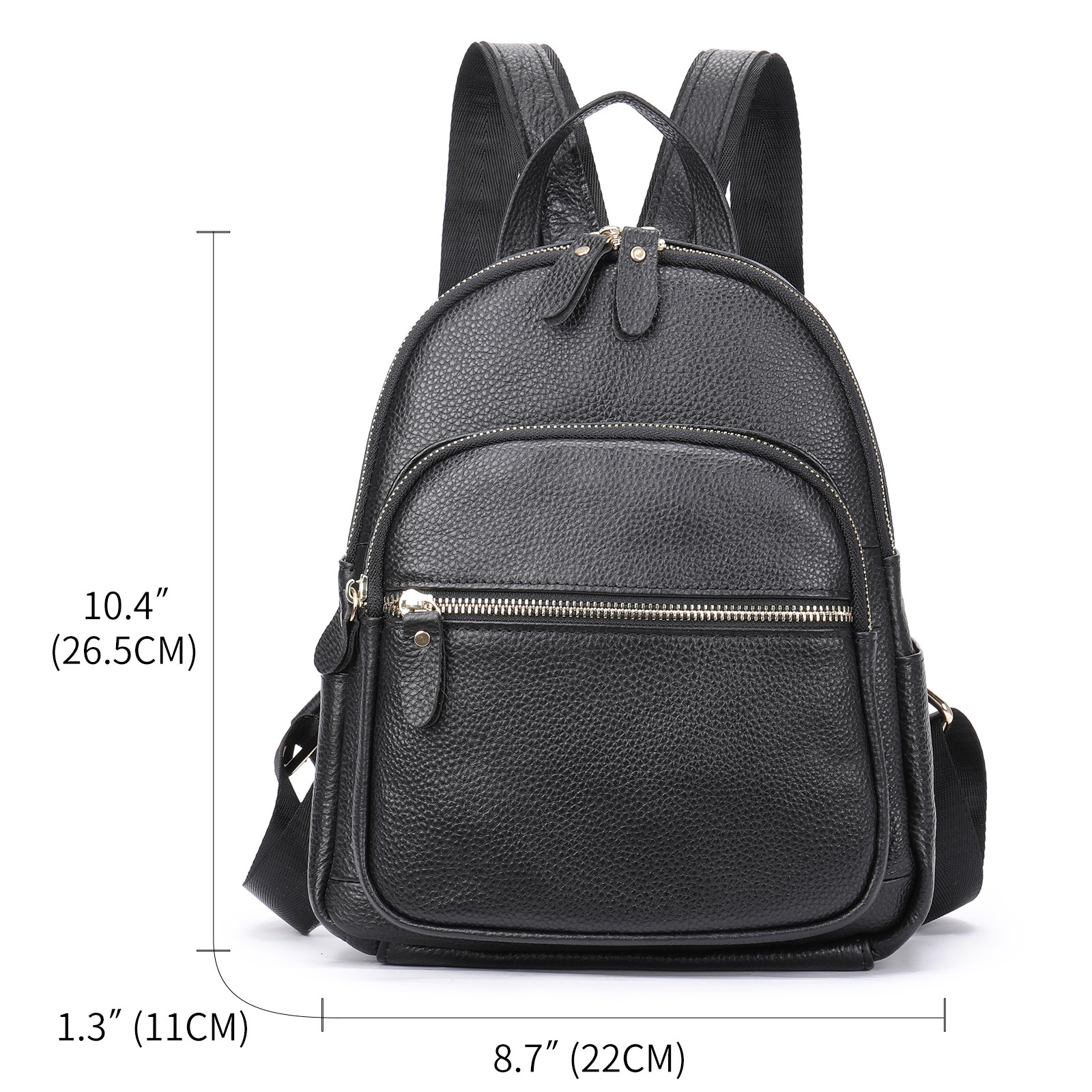 Designer Bag Genuine Leather Women's Backpack Luxury Bag High-end First Layer Cowhide Soft Leather Pure Leather Versatile Women's Backpack