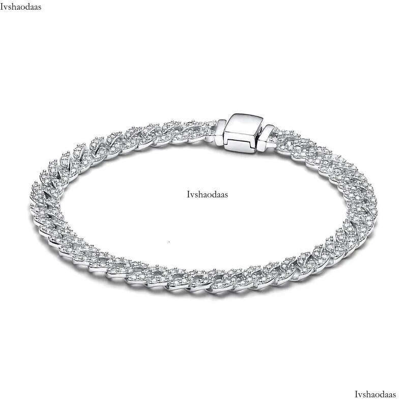 New Sier Plating Timeless Chain Bracelet Jewelry Charm Women Fine Gift