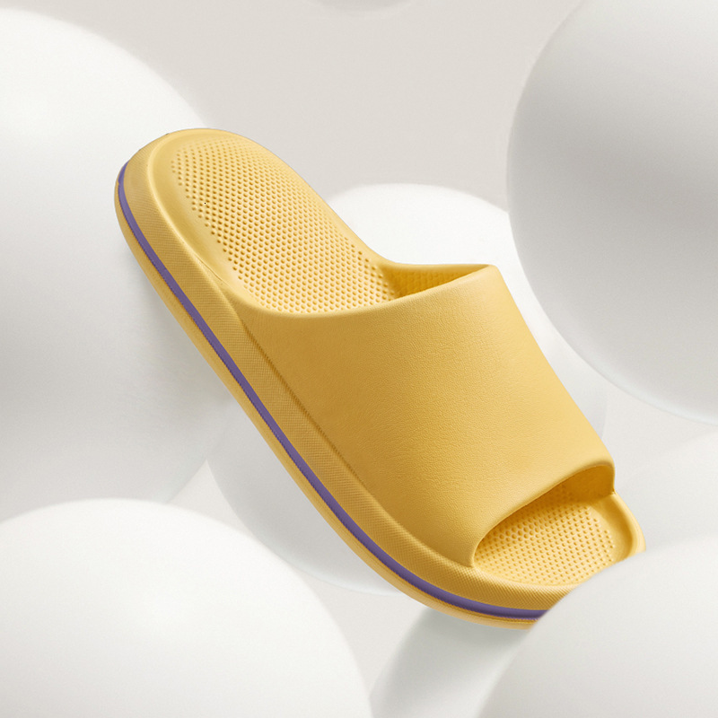 New Style Cushioned Women, Thick-Soled Non-Slip Bathroom Sandals, Home Use Air Cushion Slippers for Men, Summer ddmymarket