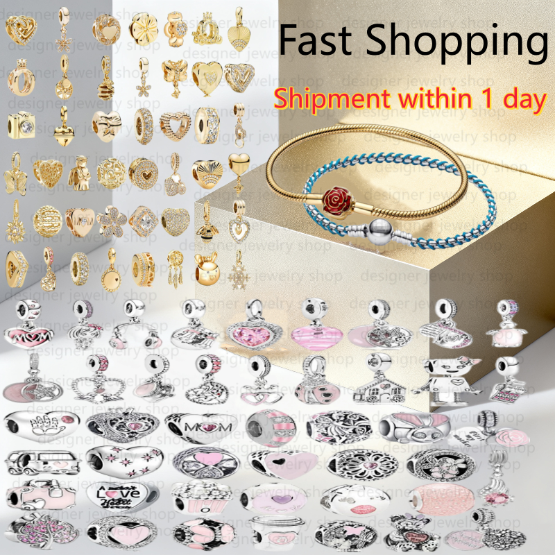 Charm for Bracelet Charm Women's Bracelet DIY Silver Charm Beads Gold Charm Suitable for Original Bracelet