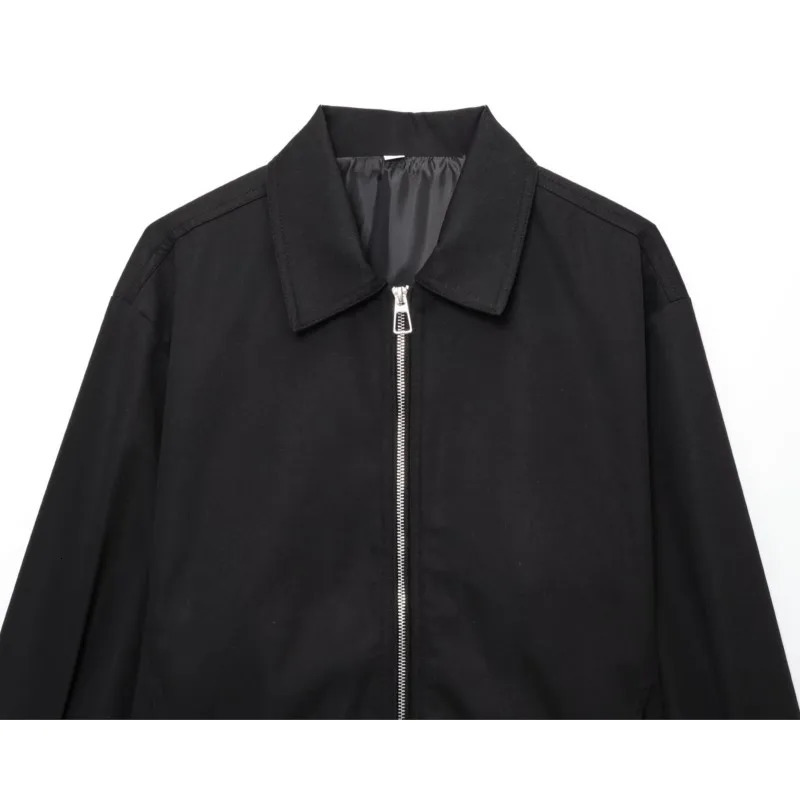 HipSeam Women Bomber Jacket Long Sleeve Womens Loose Jackets With Zipper Casual Lady Pocket Coats Female 250930