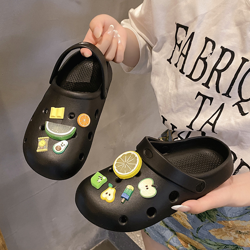 2025 New Style Clogs Summer Closed-Toe Sandals Half Slippers Women's Trendy Outdoor Soft Sole Beach Shoes ddmymarket