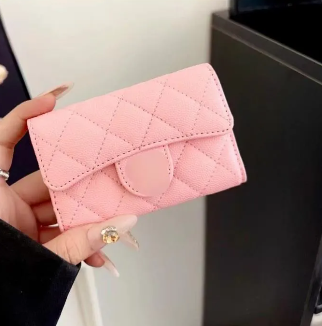 Classic Caviar Wallet Card Holder Genuine Leather Credit Cards Wallet Flip Bag Luxury Womans Coin Purses Mans Travel Documents Passport Holders ju