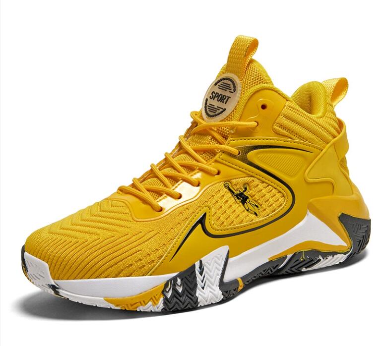 Big size US14 15 Basketball shoes, new men's shoes breathable student sports shoes anti slip mesh ultra light casual fly woven running shoes Z 10