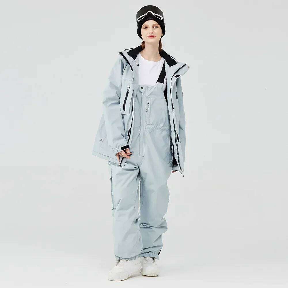 Sets For Women Ski Jackets And Pants Men Snowsuit Snowboard Coat Outfits Warm Hooded Waterproof Windproof Insulated